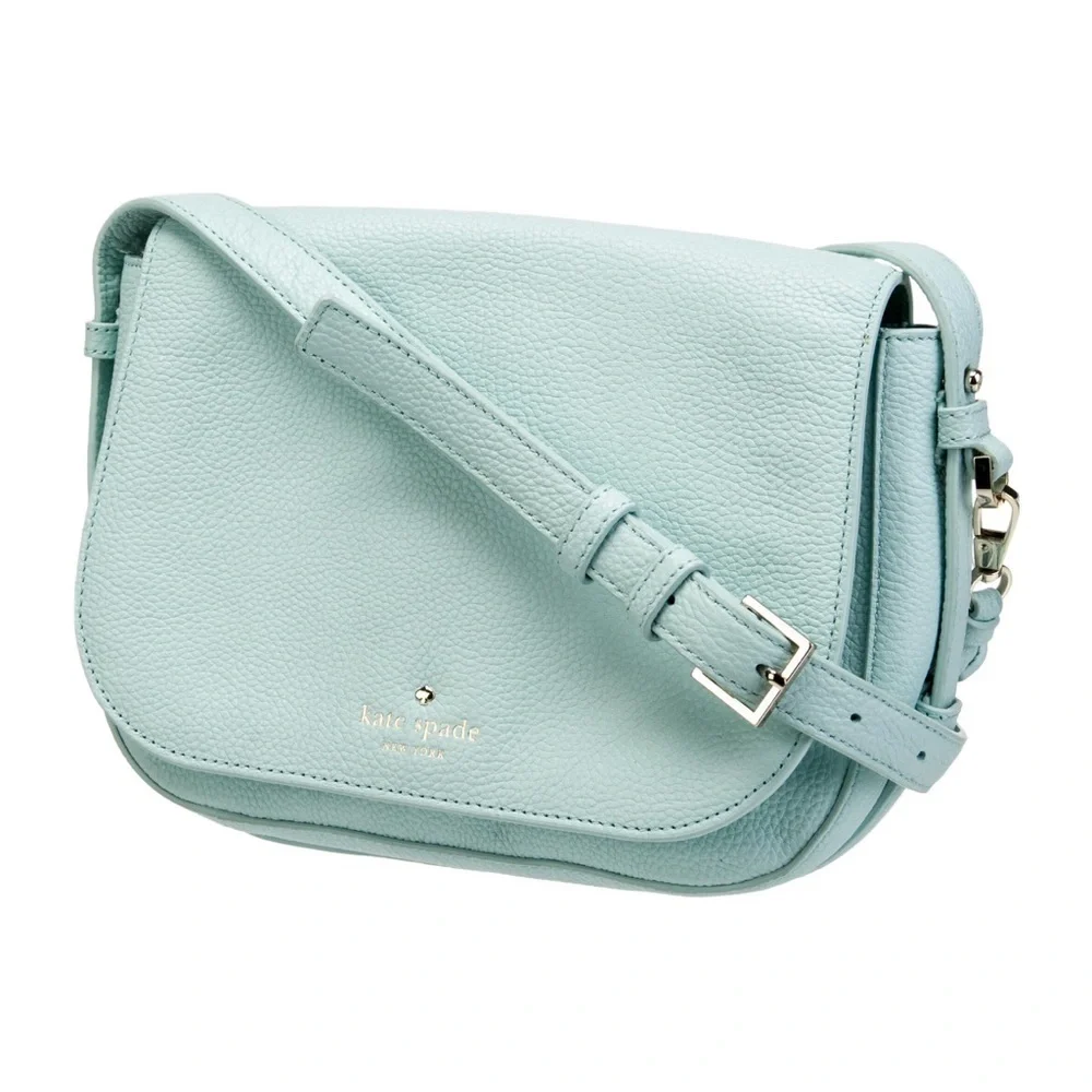 Kate Spade Penelope Orchard Crossbody Bag with Silver Hardware in Grace Blue